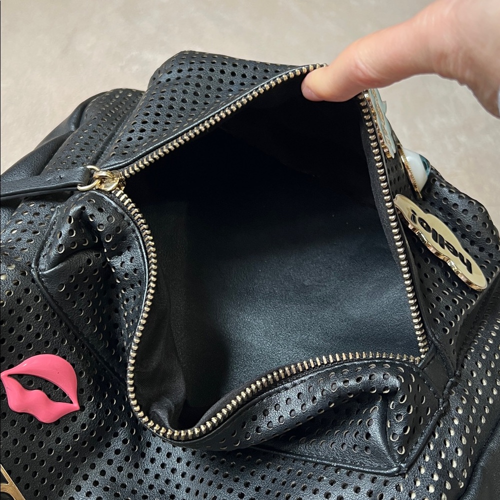 Charming Charlie Pin Accent Mini Backpack - Picture 9 of 10